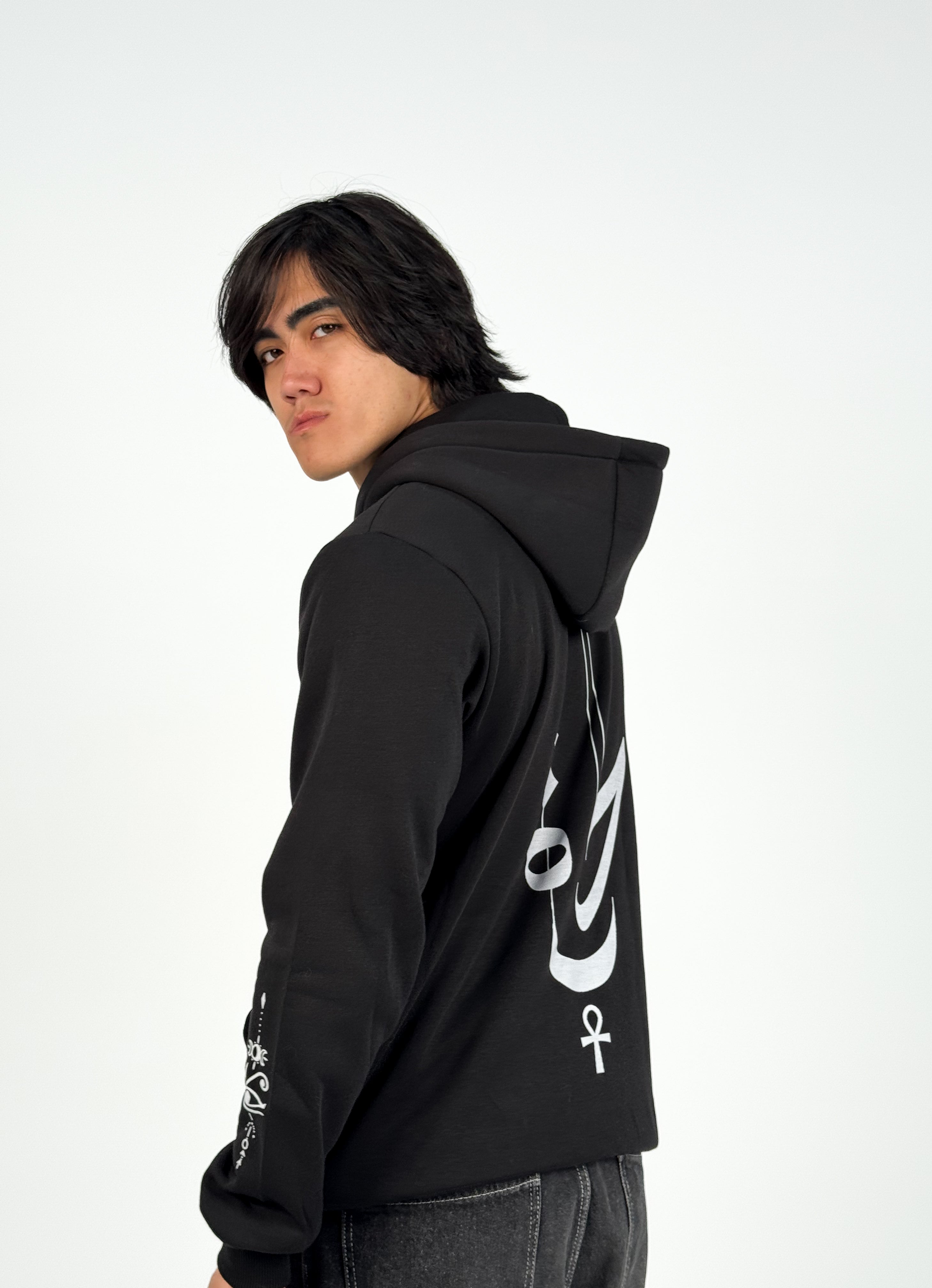 KEMIT’s (Key of Life) Hoodie in Black