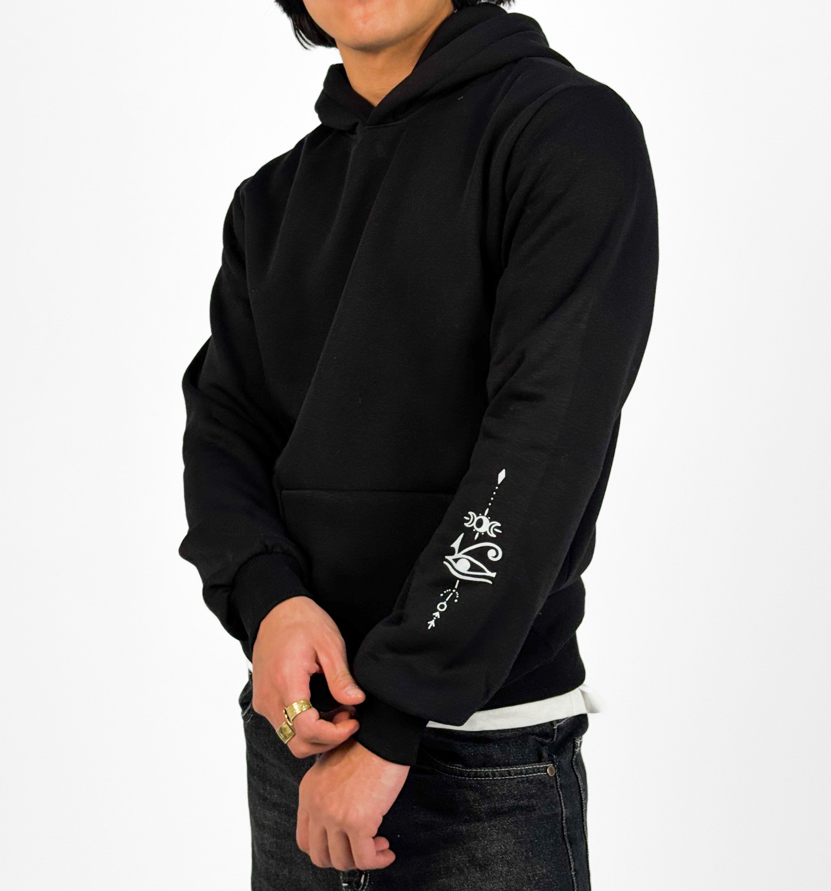 KEMIT’s (Key of Life) Hoodie in Black