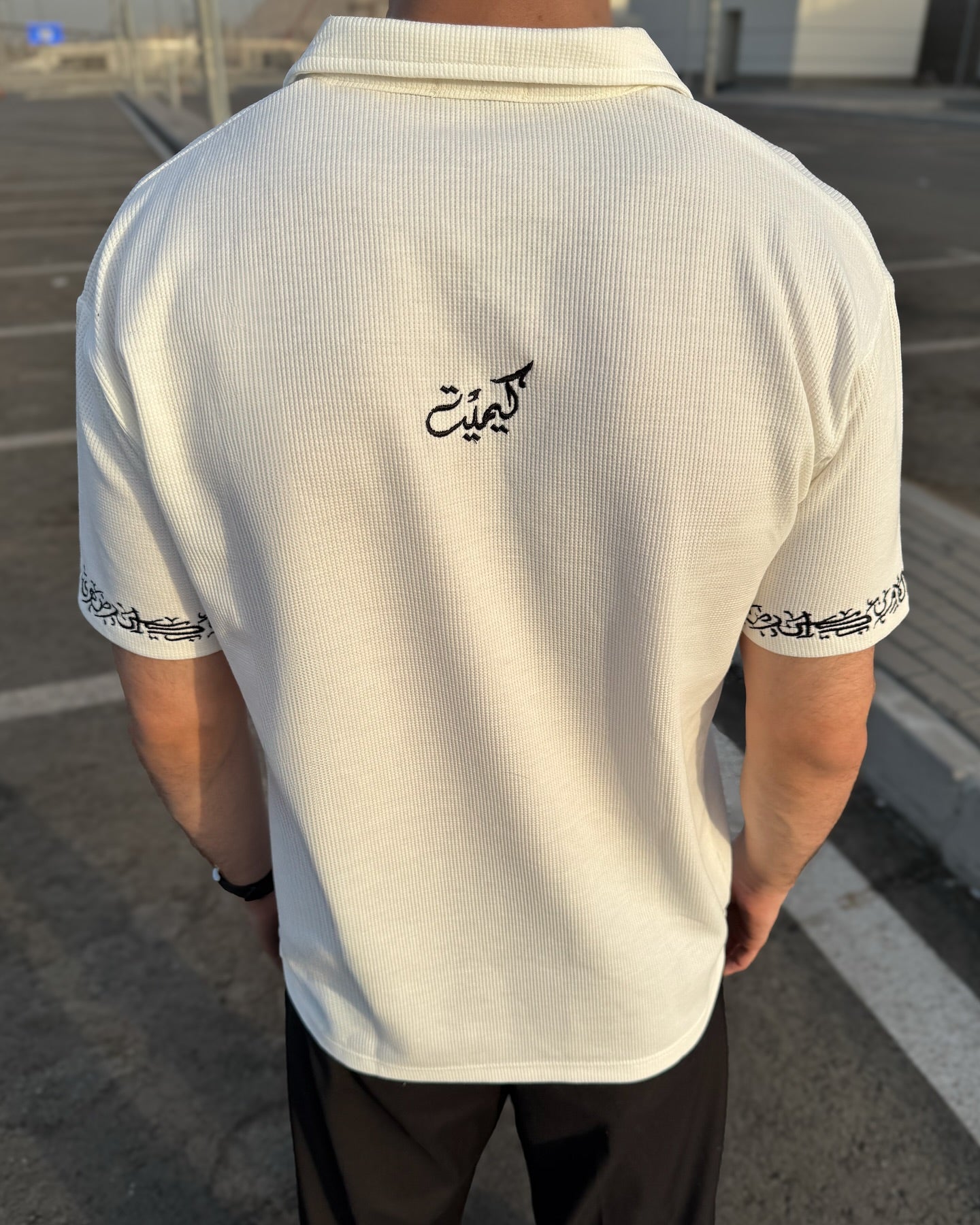 KEMIT’s Polo T-shirt in White
