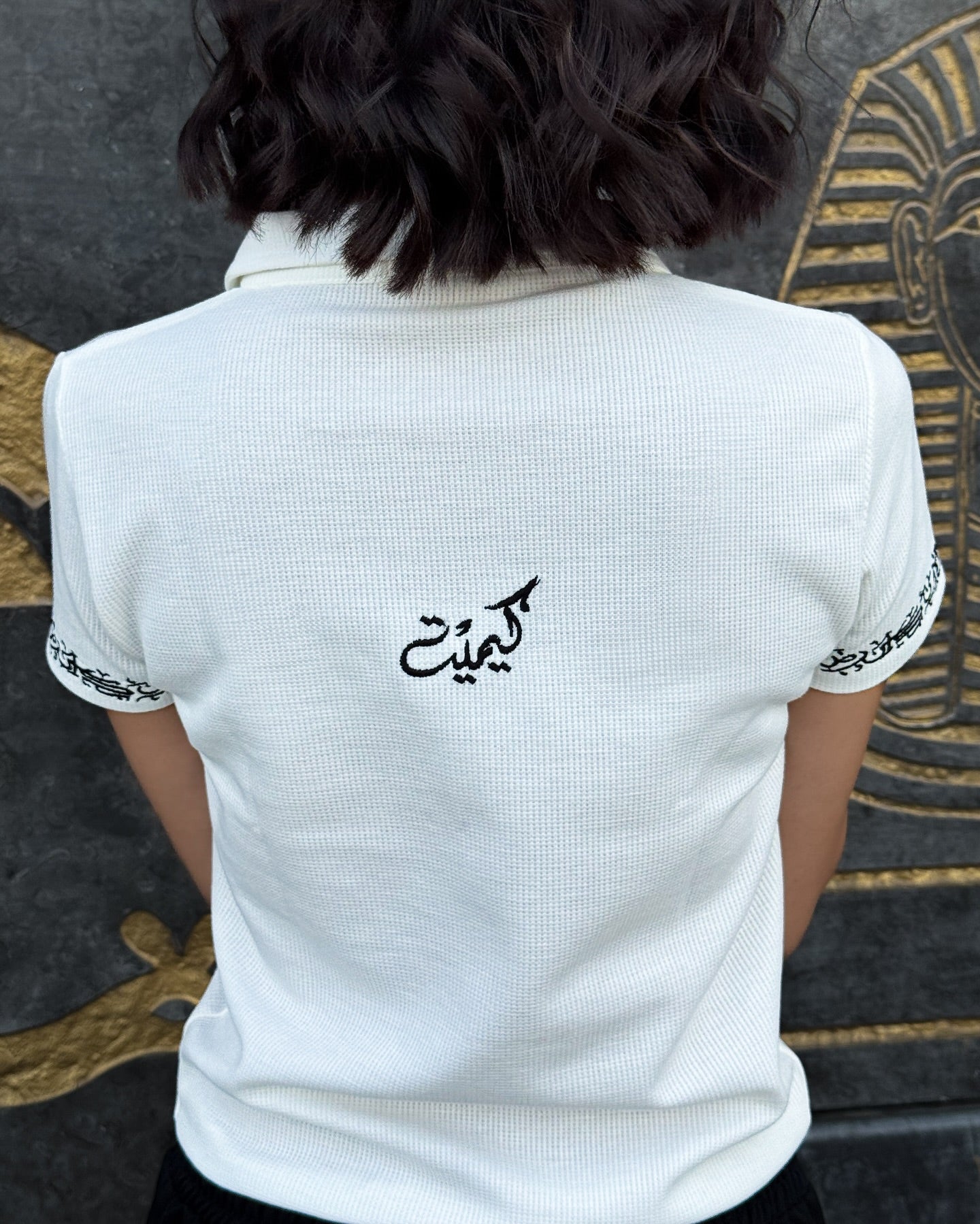 KEMIT’s Women Polo T-shirt in White